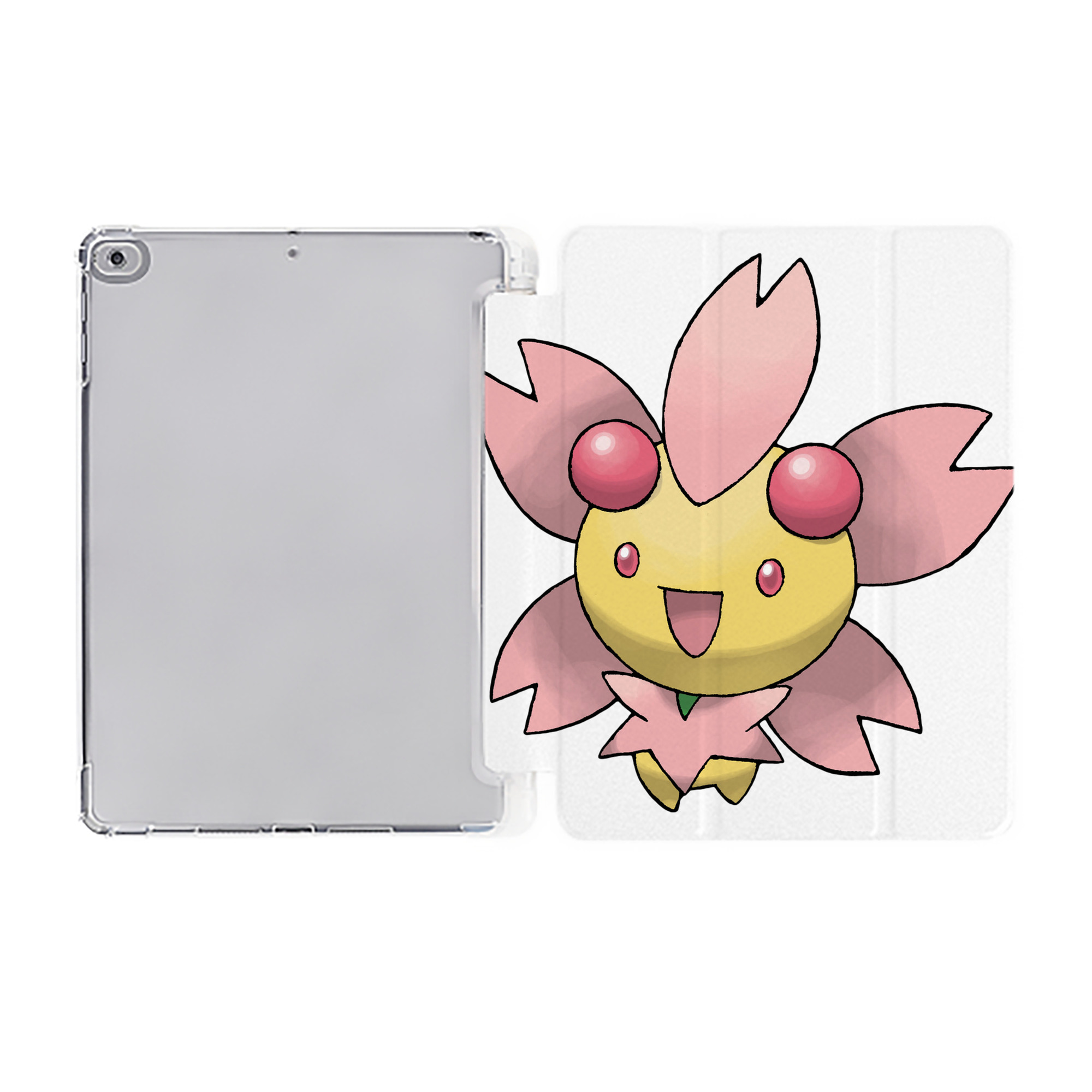 （画像用） ポケットモンスター Pokémon IPad ケース ペン収納付き 三つ折りスタンド PUレザー×シリコン 対応機種9.5/10.5/10.9インチ